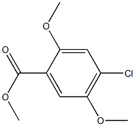 Methyl 4-chloro-2,5-dimethoxybenzoate Structural
