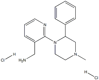 (2-(4-methyl-2-phenylpiperazin-1-yl)pyridin-3-yl)methanamine dihydrochloride