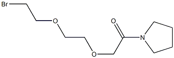 2-(2-(2-bromoethoxy)ethoxy)-1-(pyrrolidin-1-yl)ethanone