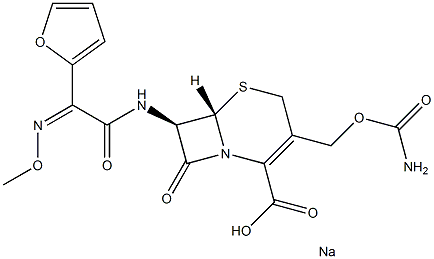 Cefuroxime Sodium Impurity H (EP) Structural