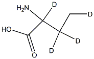L-2-Aminobutyric Acid D4 Structural