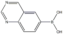 quinazolin-6-ylboronic acid Structural
