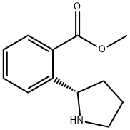 METHYL2-((2S)PYRROLIDIN-2-YL)BENZOATE Structural