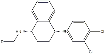 Sertraline-D Structural