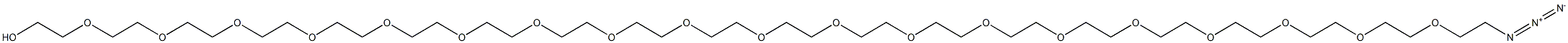 O-(2-Azidoethyl)nonadecaethylene glycol
		
	 Structural