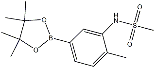 N-(2-methyl-5-(4,4,5,5-tetramethyl-1,3,2-dioxaborolan-2-yl)phenyl)methanesulfonamide