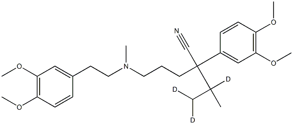 Verapamil D3 Structural