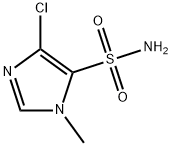 Imidazole-5-sulfonamide, 4-chloro-1-methyl- (6CI) Structural