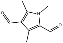 Pyrrole-2,4-dicarboxaldehyde, 1,3,5-trimethyl- (6CI) Structural