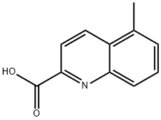 Quinaldic acid, 5-methyl- (6CI) Structural