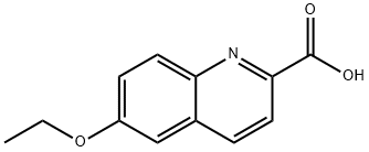 Quinaldic acid, 6-ethoxy- (6CI) Structural