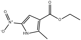 Pyrrole-3-carboxylic acid, 2-methyl-5-nitro-, ethyl ester (6CI) Structural