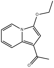 Ketone, 3-ethoxy-1-indolizinyl methyl (6CI) Structural