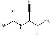 Urea,  [cyano(thiocarbamoyl)methyl]-  (6CI) Structural