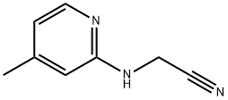 Glycinonitrile, N-(4-methyl-2-pyridyl)- (6CI) Structural
