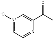 Ketone, methyl pyrazinyl, 4-oxide (6CI) Structural