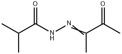 Isobutyric  acid,  1-methylacetonylidenehydrazide  (6CI) Structural