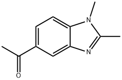 Ketone, 1,2-dimethyl-5-benzimidazolyl methyl (8CI) Structural