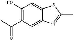 Ketone, 6-hydroxy-2-methyl-5-benzothiazolyl methyl (8CI) Structural