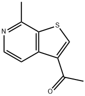 Ketone, methyl 7-methylthieno[2,3-c]pyridin-3-yl (8CI) Structural