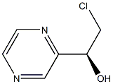 Pyrazinemethanol,  -alpha--(chloromethyl)-,  (-alpha-S)-  (9CI) Structural