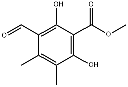 Isophthalaldehydic acid, 2,6-dihydroxy-4,5-dimethyl-, methyl ester (5CI) Structural