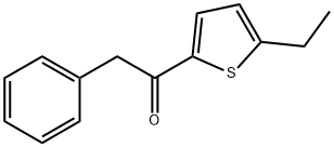 Ketone, benzyl 5-ethyl-2-thienyl (5CI) Structural