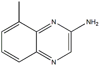 Quinoxaline, 2-amino-8-methyl- (5CI) Structural