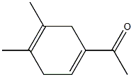 Ketone, 4,5-dimethyl-1,4-cyclohexadien-1-yl methyl (5CI) Structural