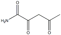 Valeramide, 2,4-dioxo- (5CI) Structural