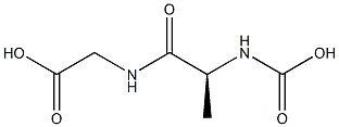 Glycine,  N-(N-carboxyalanyl)-  (5CI) Structural