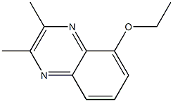 Quinoxaline, 5-ethoxy-2,3-dimethyl- (5CI) Structural