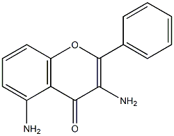 Flavone, 3,5-diamino- (5CI) Structural