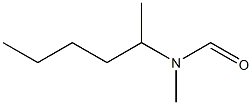 Formamide, N-methyl-N-(1-methylpentyl)- (5CI) Structural