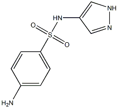 Sulfanilamide, N1-4-pyrazolyl- (4CI) Structural