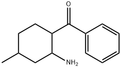 Ketone, 2-amino-4-methylcyclohexyl phenyl (8CI) Structural