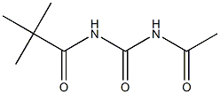 Urea,  1-acetyl-3-pivalyl-  (4CI) Structural