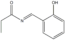 Propionamide,  N-salicylidene-  (4CI) Structural