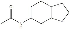 Acetamide,  N-(hexahydro-5-indanyl)-  (4CI) Structural