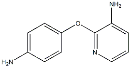 Pyridine, 3-amino-2-[p-aminophenoxy]- (5CI) Structural