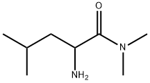 Valeramide,  2-amino-N,N,4-trimethyl-  (5CI) Structural