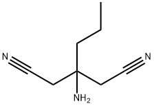 Glutaronitrile,  3-amino-3-propyl-  (5CI) Structural