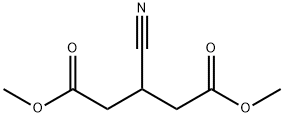 Glutaric acid, 3-cyano-, dimethyl ester (5CI) Structural