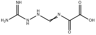 Oxamic  acid,  (guanidoiminomethyl)-  (1CI) Structural