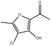 Ketone,  4-chloro-3-hydroxy-5-methyl-2-furyl  methyl  (2CI) Structural