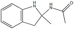 Indoline,  2-acetamido-2-methyl-  (2CI) Structural