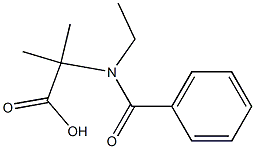 Hippuric  acid,  N-ethyl--alpha-,-alpha--dimethyl-  (1CI) Structural