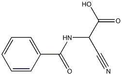 Hippuric  acid,  -alpha--cyano-  (5CI) Structural