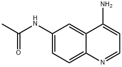 Quinoline, 6-acetamido-4-amino- (5CI) Structural