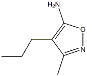 Isoxazole, 5-amino-3-methyl-4-propyl- (5CI) Structural